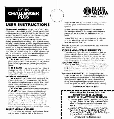 Black Widow Security Automobile Alarm BW-1500-page_pdf